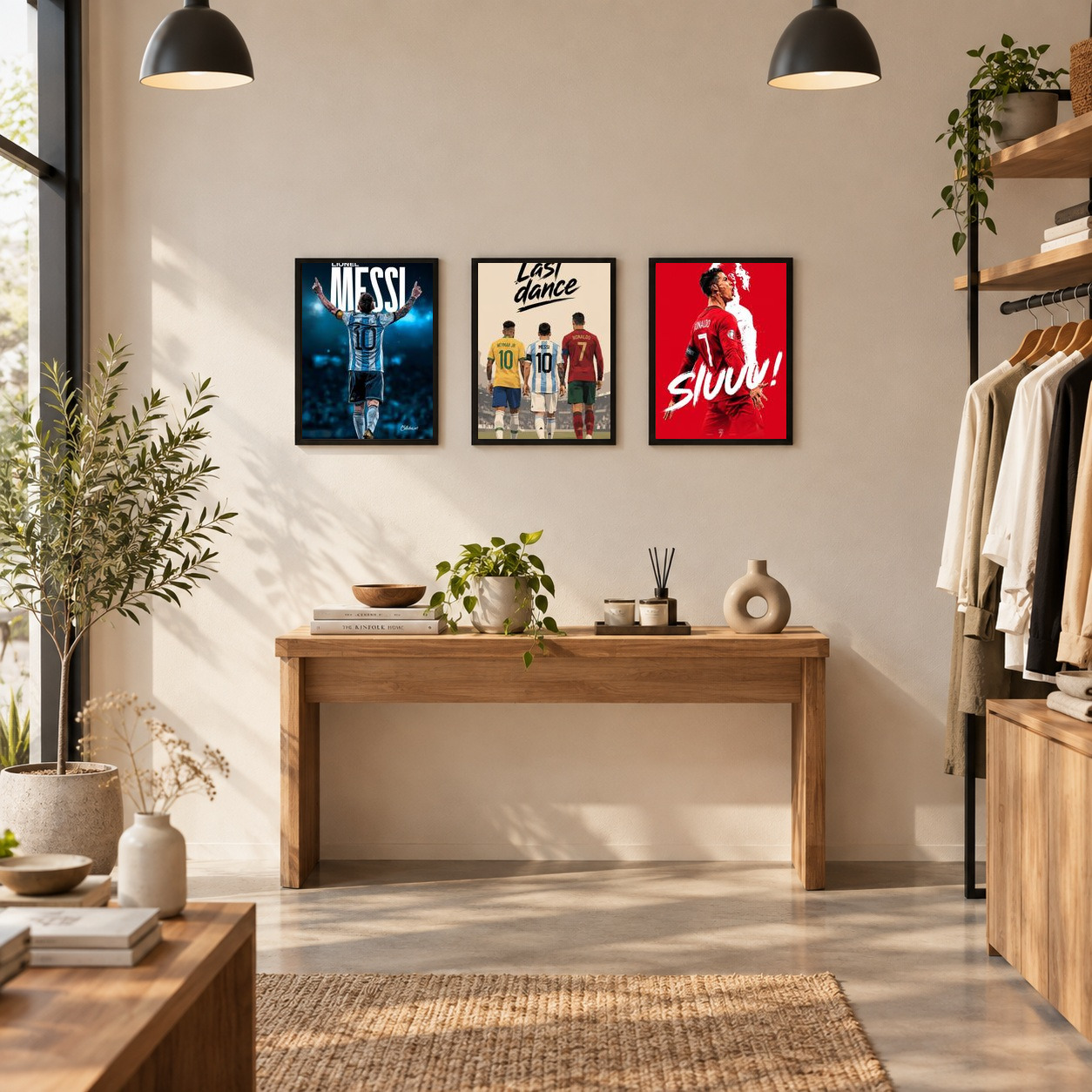 Sports Set of 3 Framed Prints view 2
