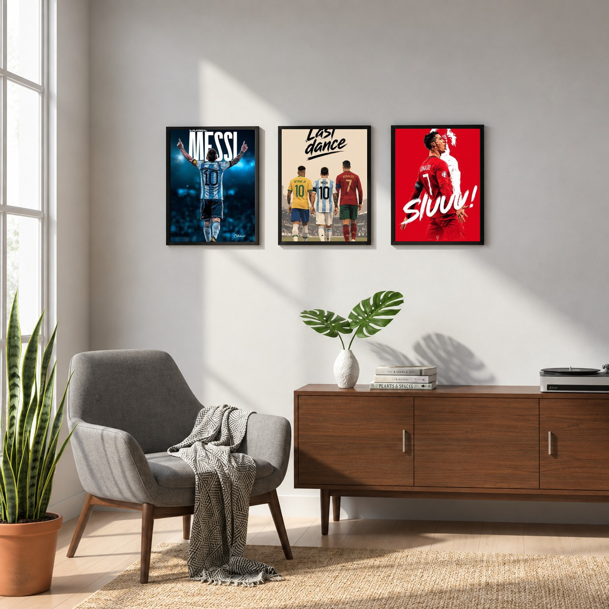 Sports Set of 3 Framed Prints view 3