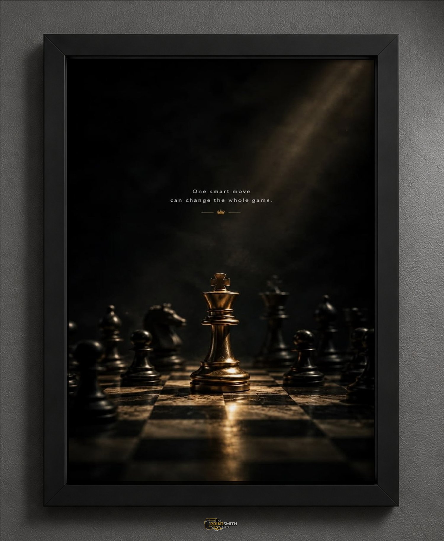 Make Your Move Frame — Framed Print view 3