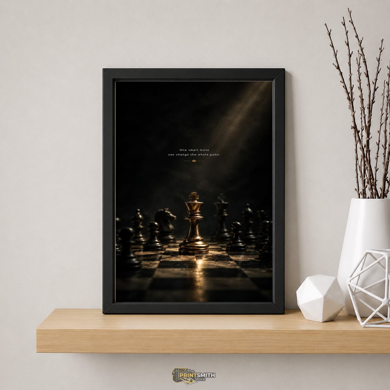 Make Your Move Frame — Framed Print