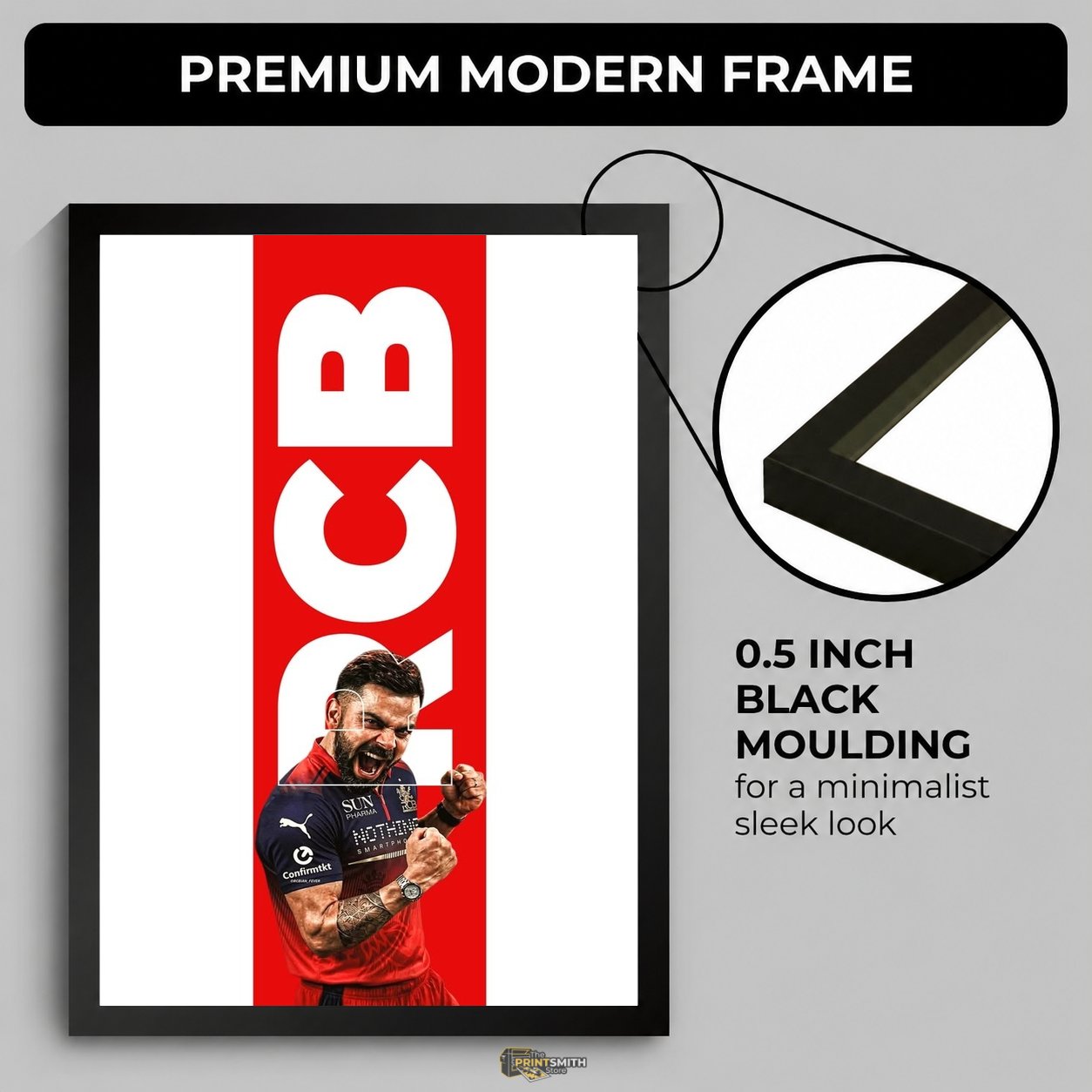 Motivational Sports Frame — Framed Print view 1