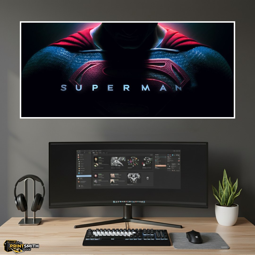 Superman Logo Closeup — 5-Piece Set view 2