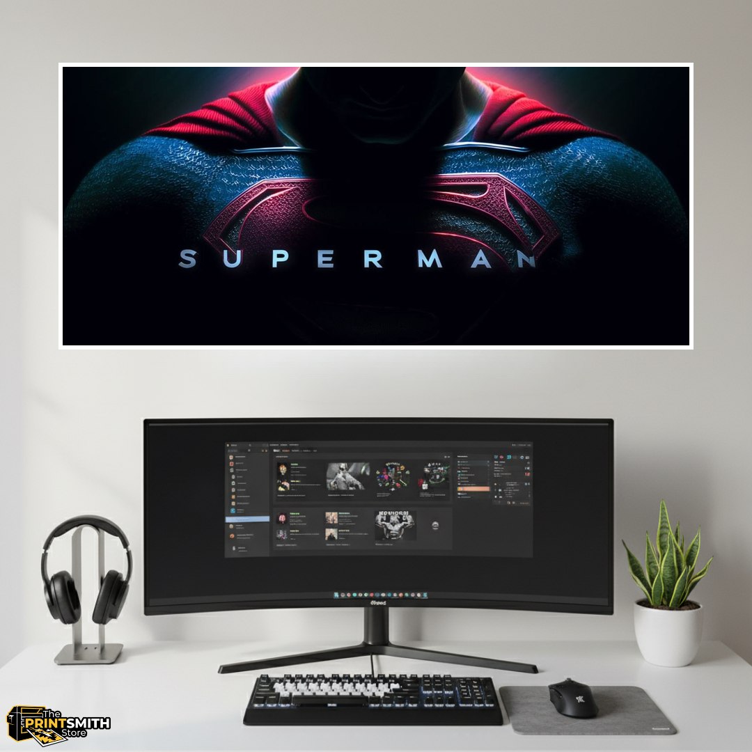 Superman Logo Closeup