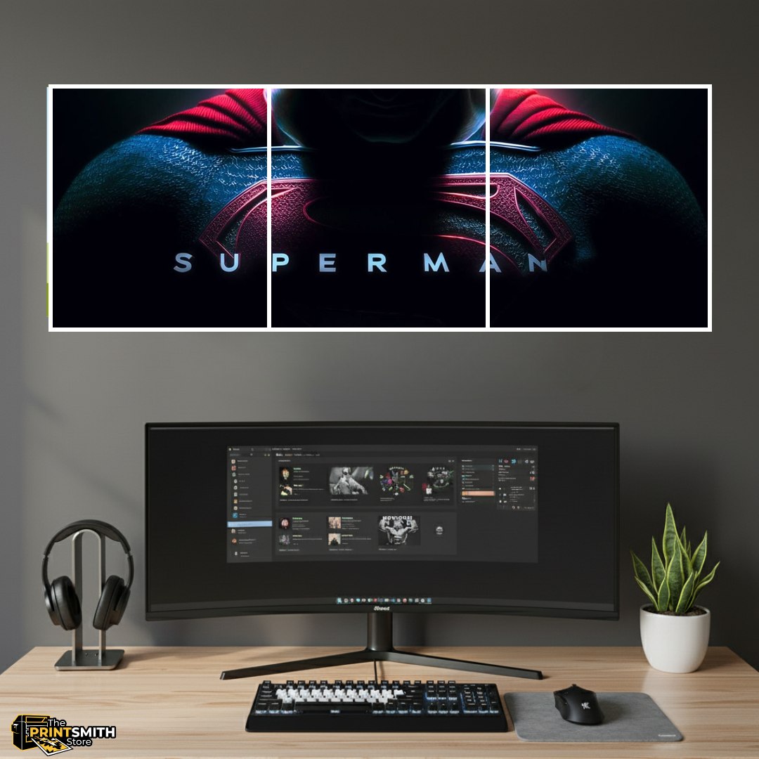 Superman Logo Closeup view 6