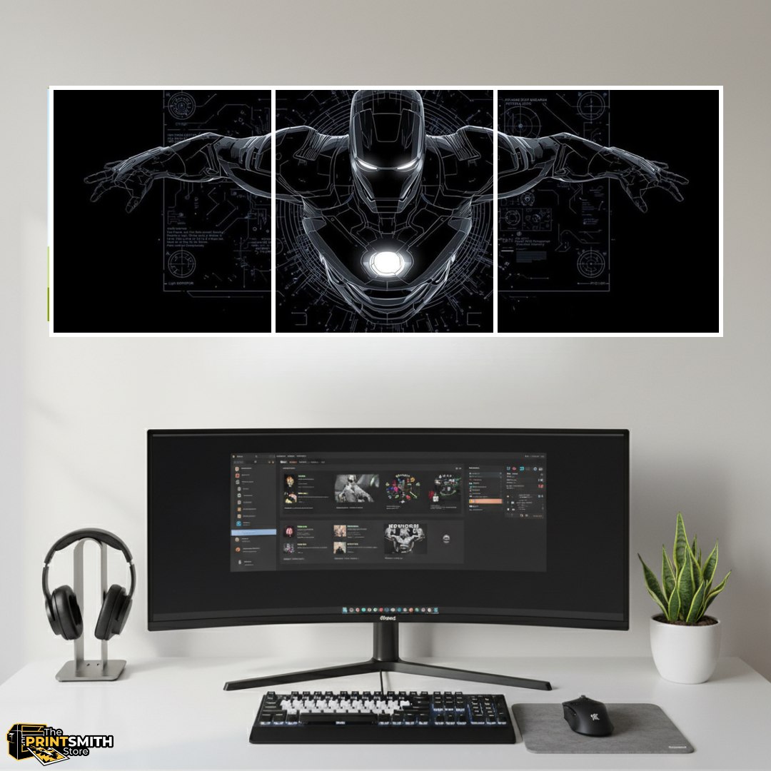 Iron Man Blueprint view 1