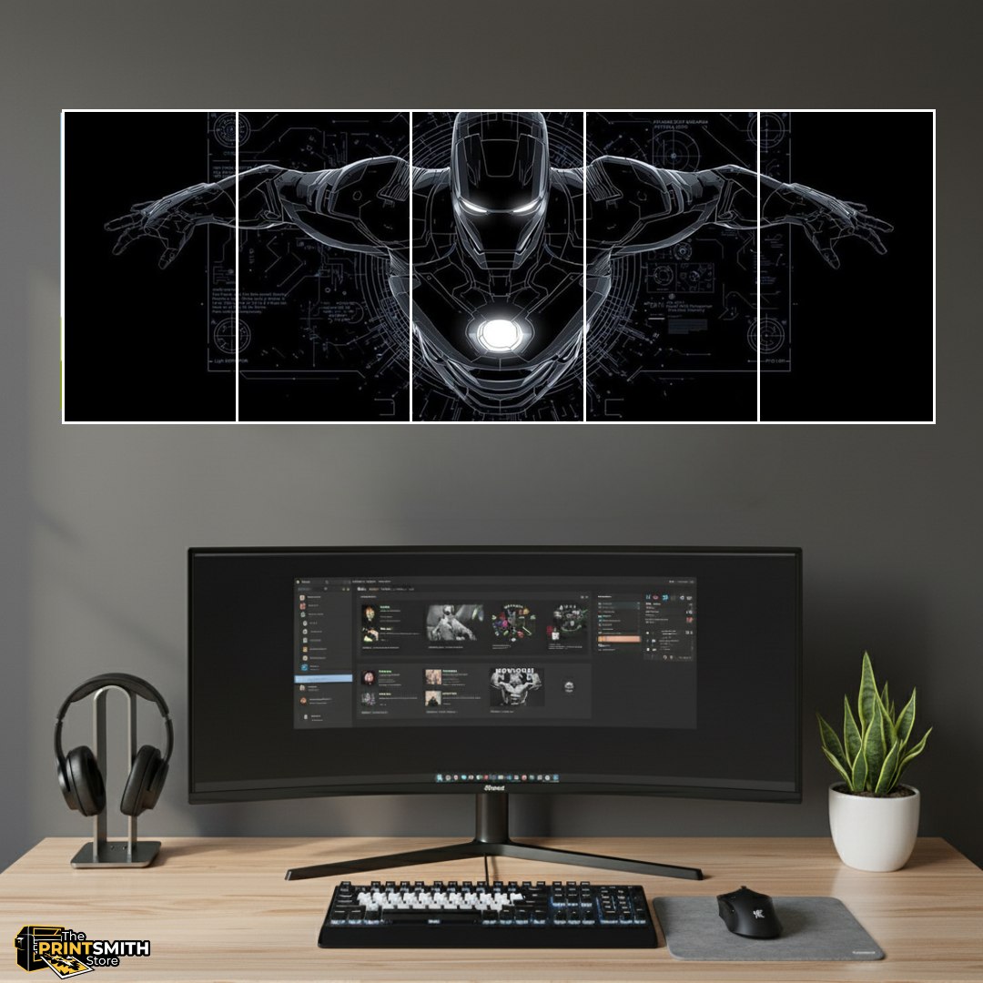 Iron Man Blueprint view 3