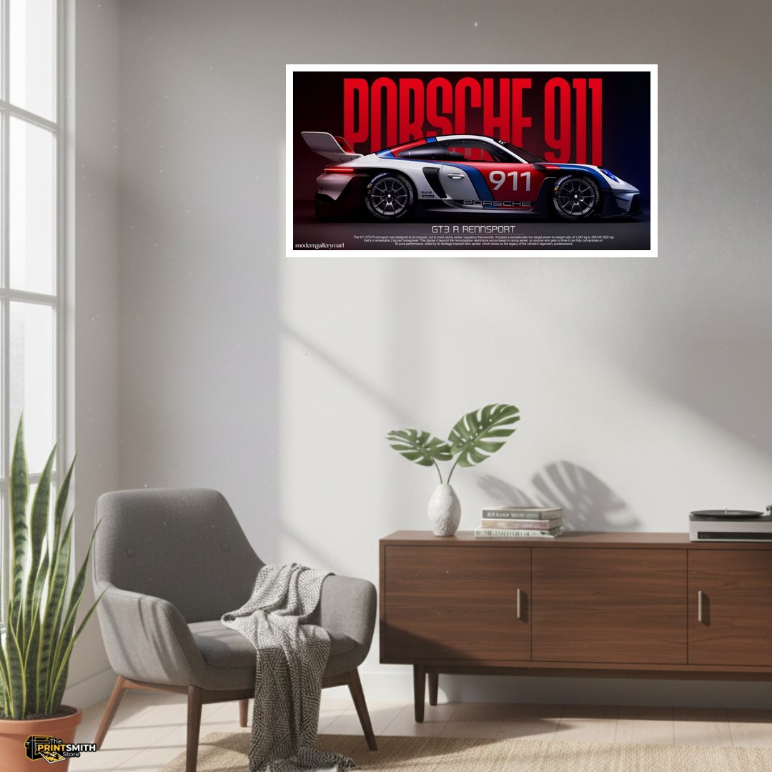 Porsche 911 GT3 R Rennsport view 7