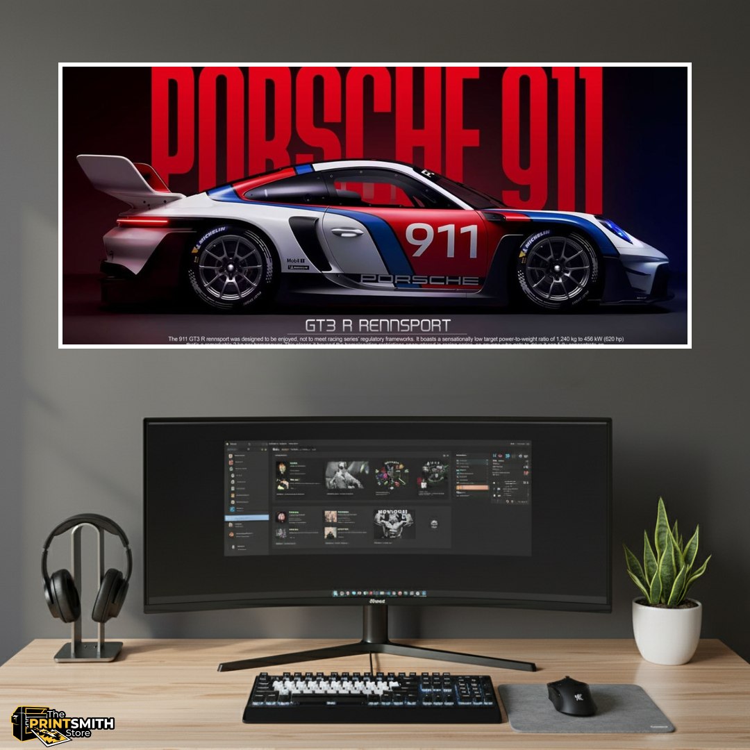 Porsche 911 GT3 R Rennsport view 8