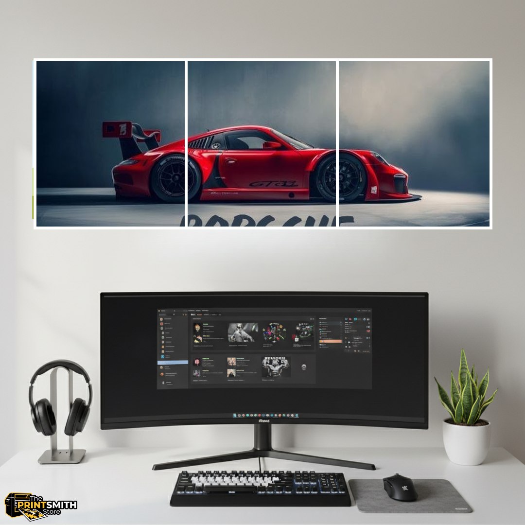 Porsche Gt3 Racing Red