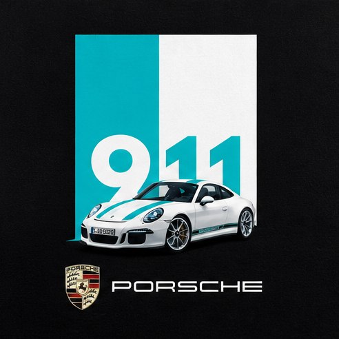 Porsche 911 T-Shirt — T-Shirt view 2