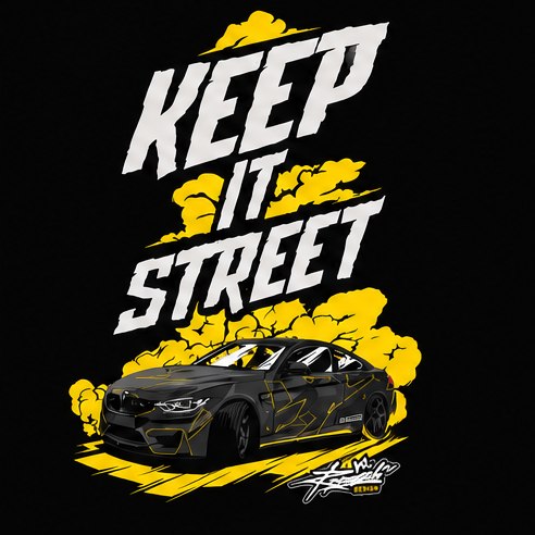 Keep It Street T-Shirt — T-Shirt view 1