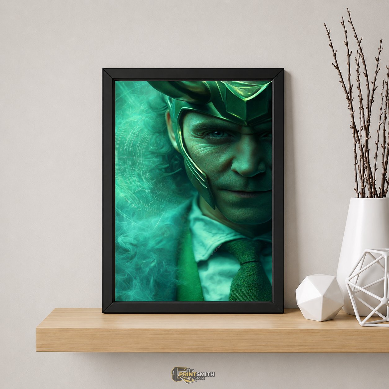Loki's Mystique — Framed Art