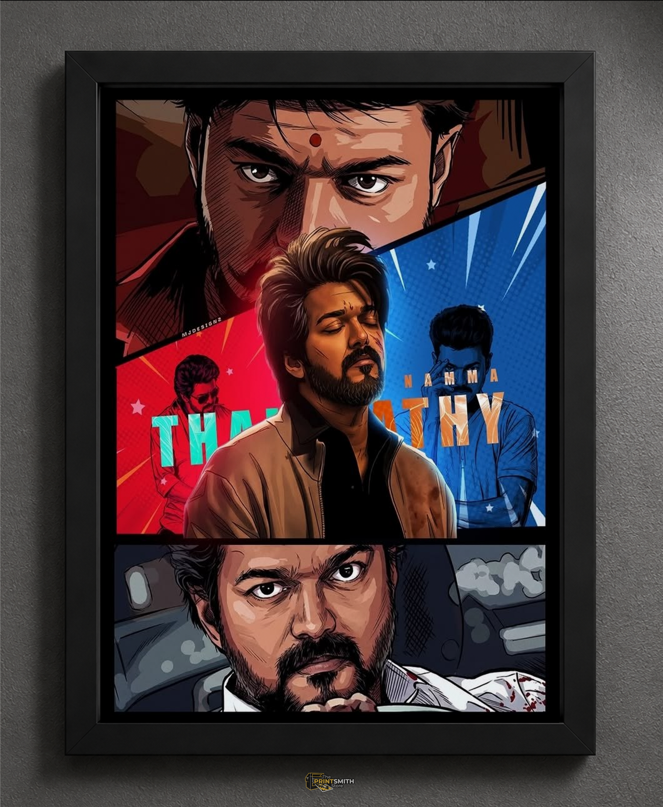 Namma Thathy Graphic Frame — Framed Print view 2