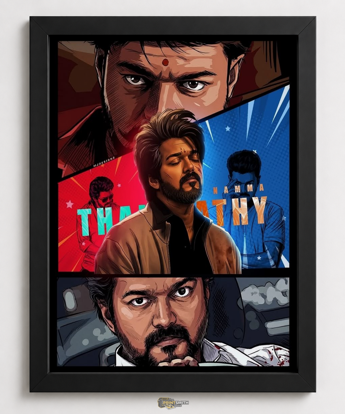 Namma Thathy Graphic Frame — Framed Print