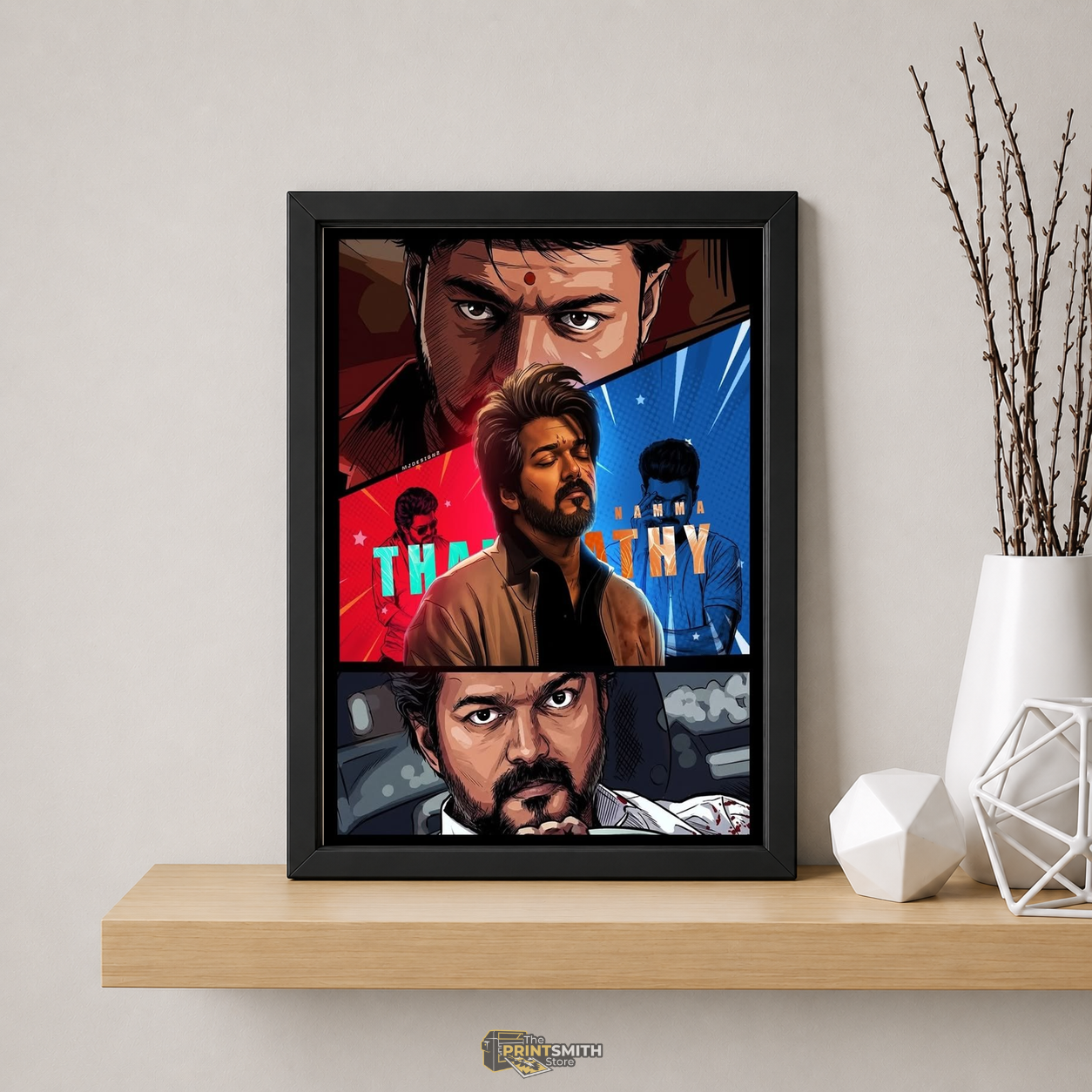 Namma Thathy Graphic Frame — Framed Print view 5