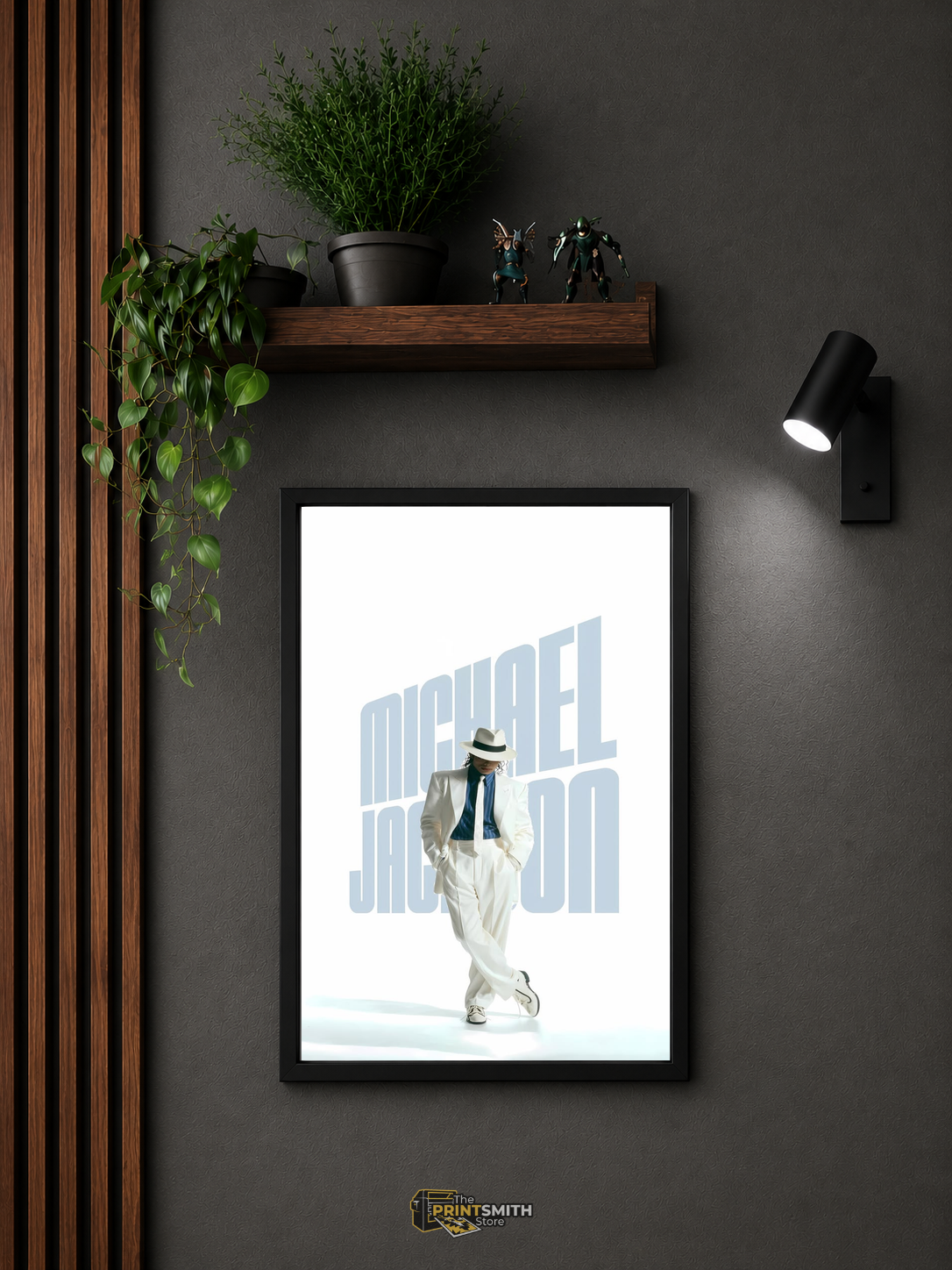 Michael Jackson T-Shirt — Framed Print view 3