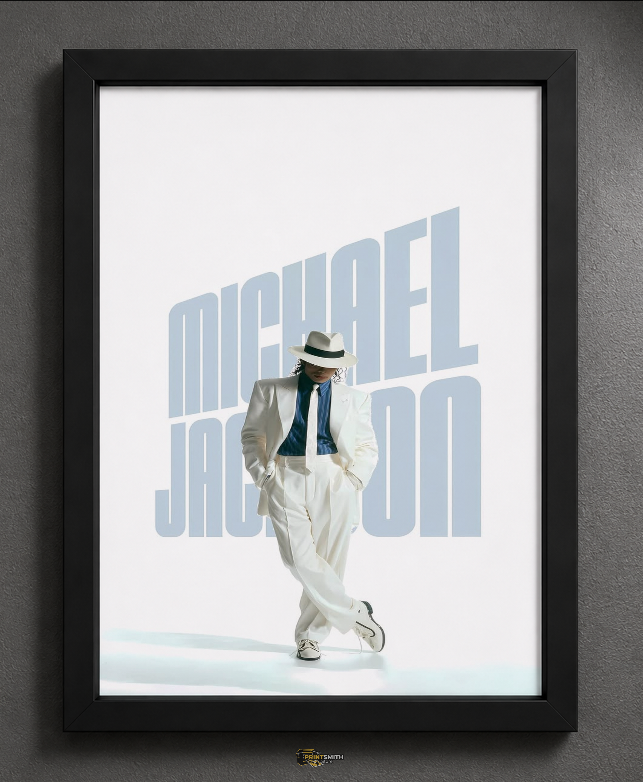 Michael Jackson T-Shirt — Framed Print view 2