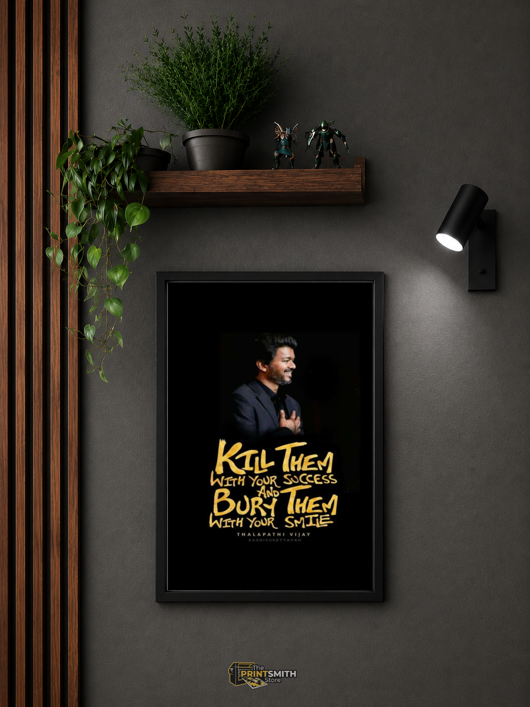 Inspirational Quote Frame — Framed Print view 3
