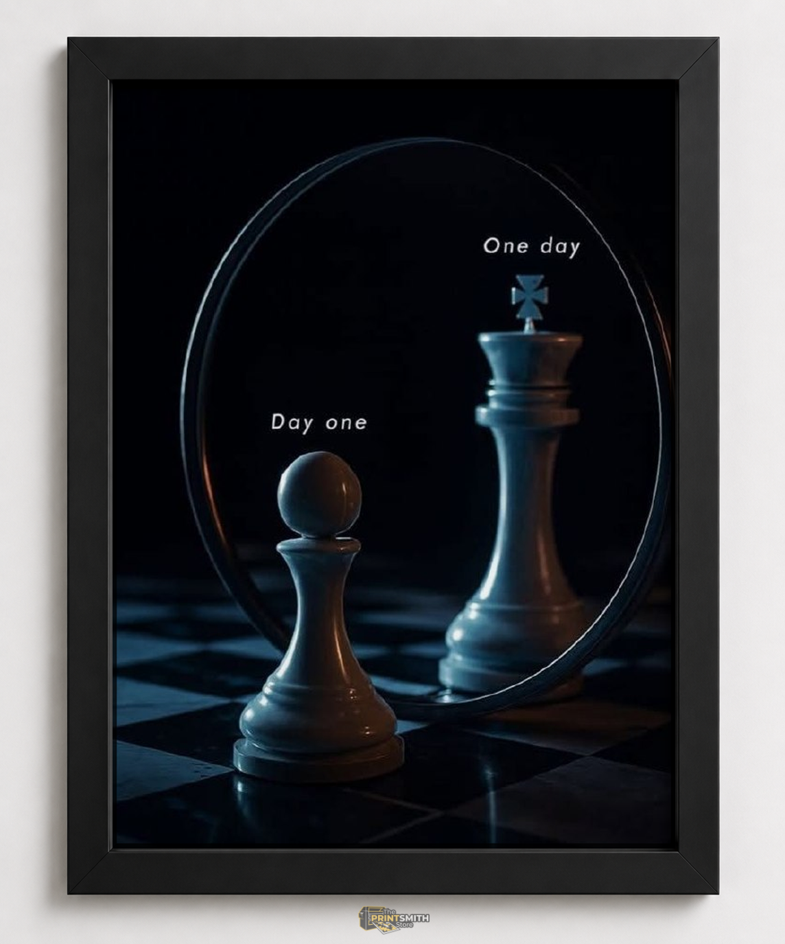 From Pawn to King Frame — Framed Print