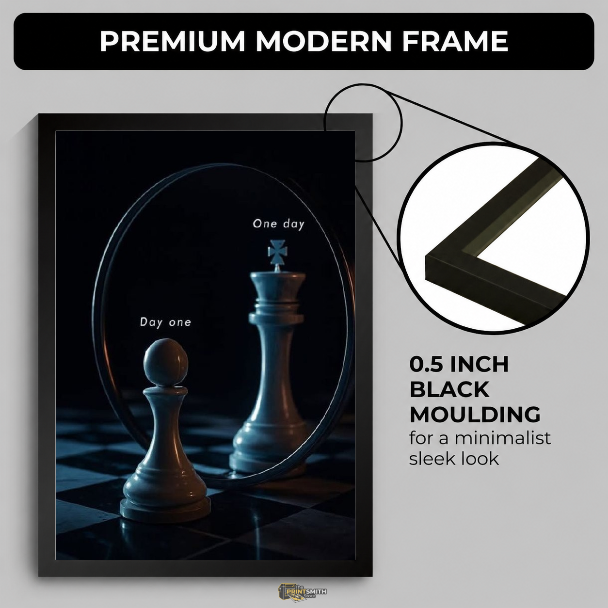 From Pawn to King Frame — Framed Print view 4