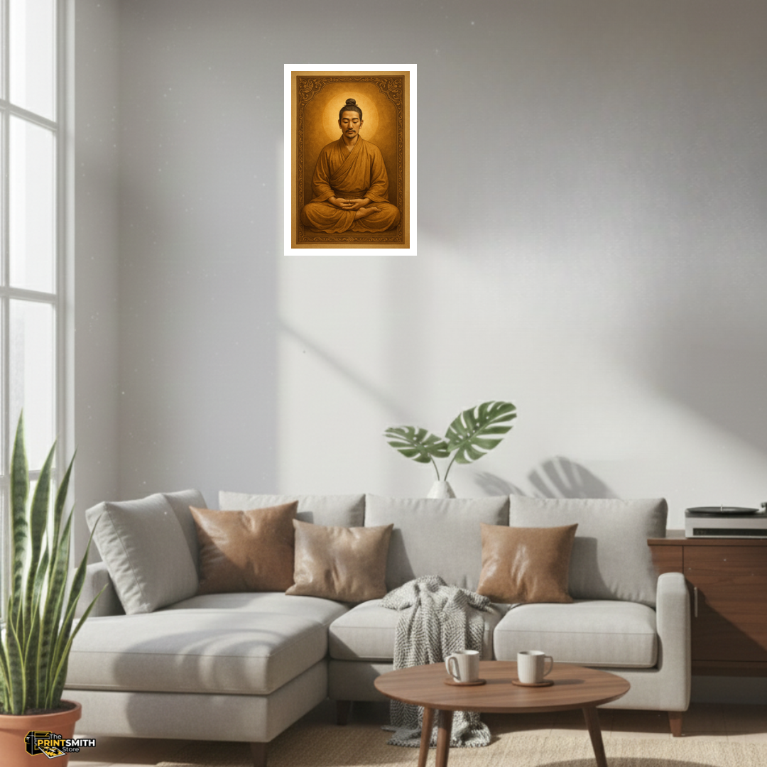 Serene Buddha view 2