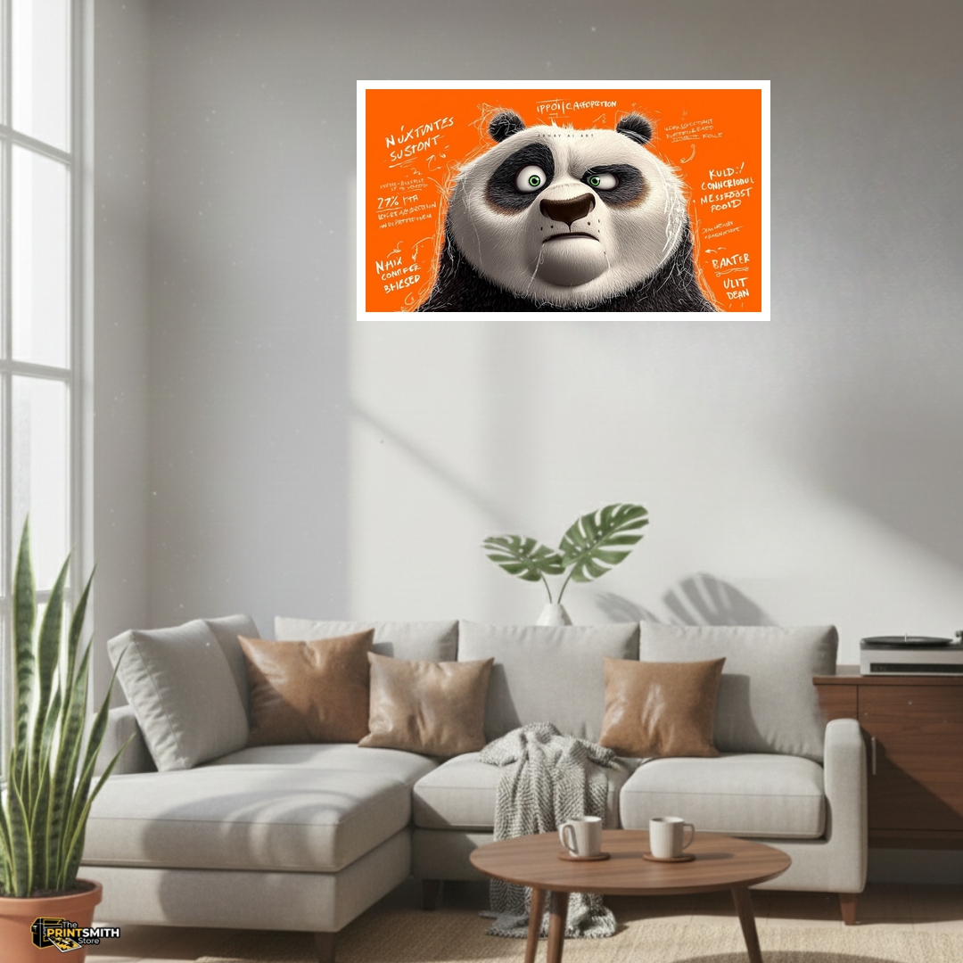 Surprised Panda Face view 2