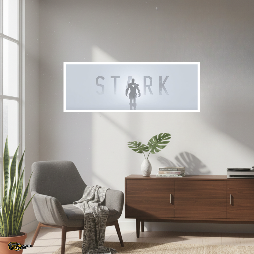 Stark Minimalist Iron Man Poster