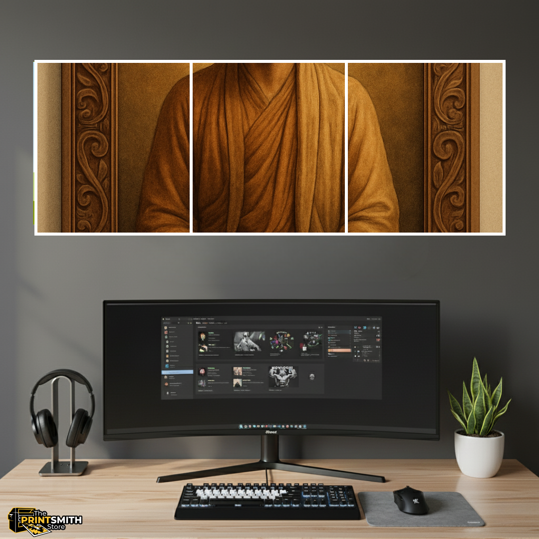 Gandhi Ji Meditation — 3-Piece Set view 2