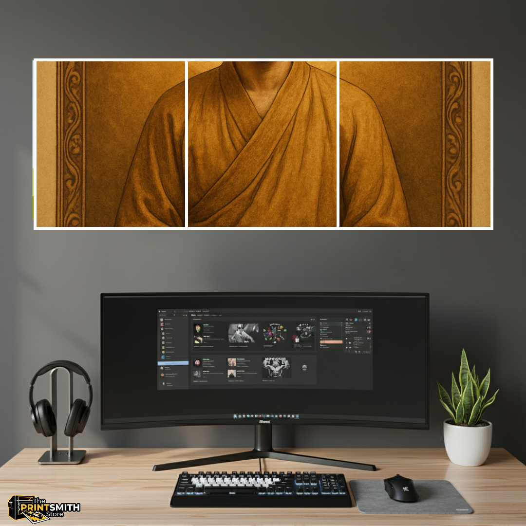 Serene Buddha — 3-Piece Set view 2
