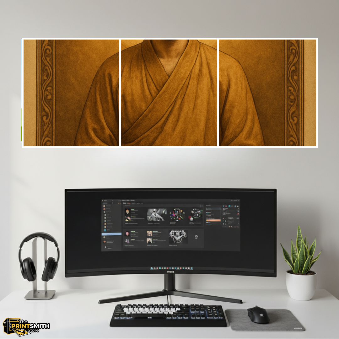 Serene Buddha — 3-Piece Set