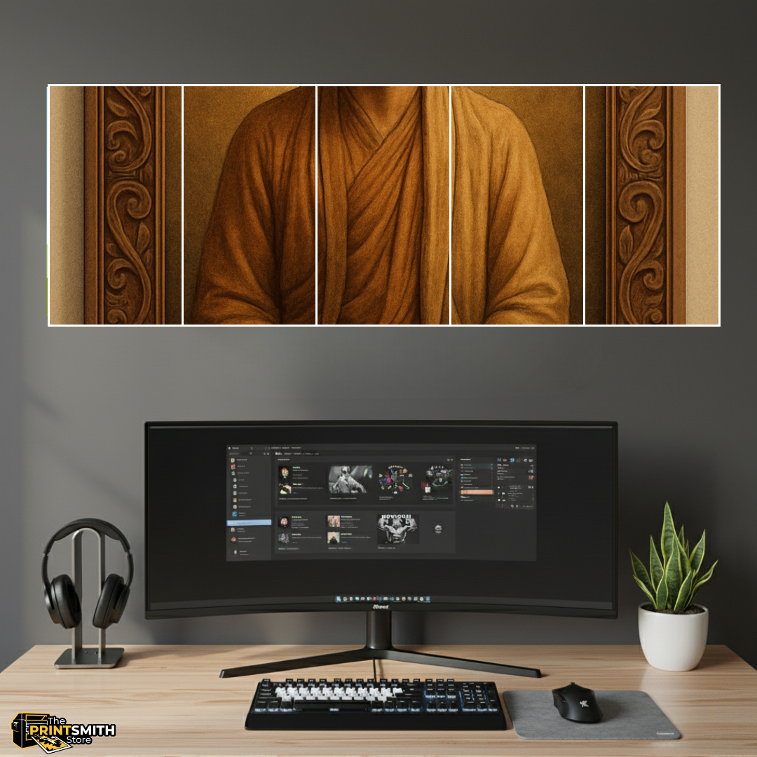 Gandhi Ji Meditation — 5-Piece Set view 2