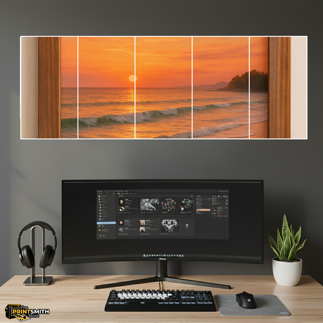 Sunset Serenity By The Sea — 5-Piece Set view 2
