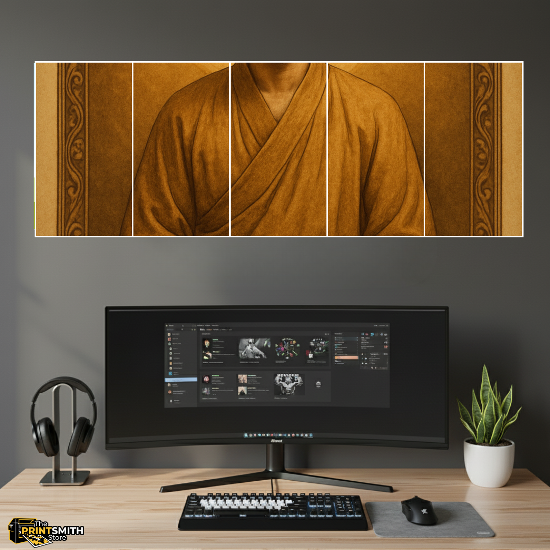Serene Buddha — 5-Piece Set view 2
