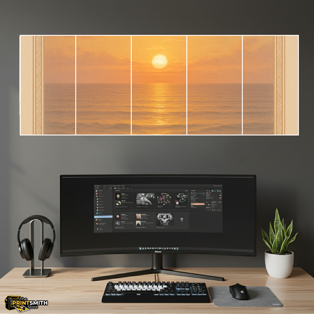 Golden Hour Ocean View — 5-Piece Set view 2