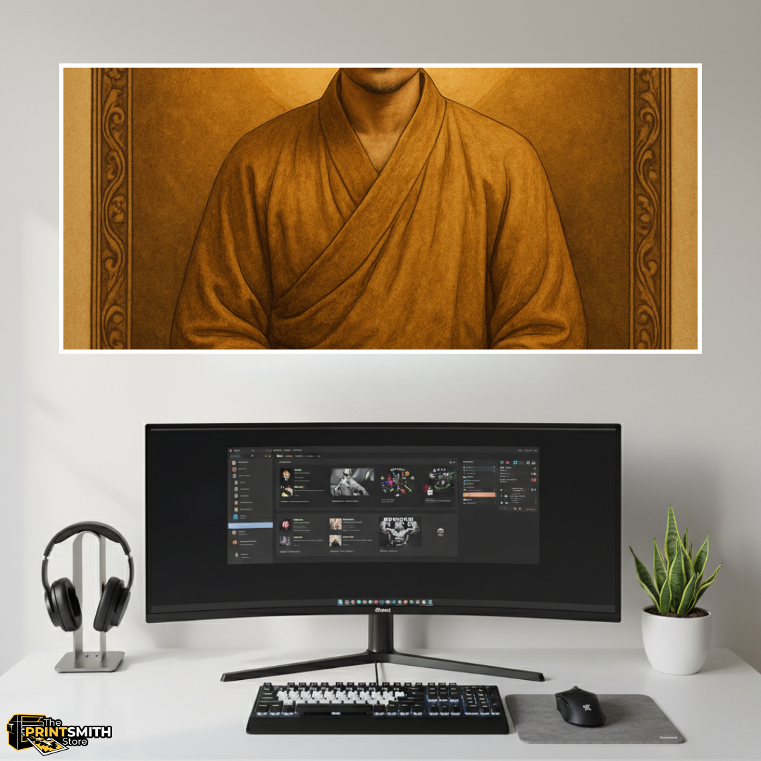 Serene Buddha view 3